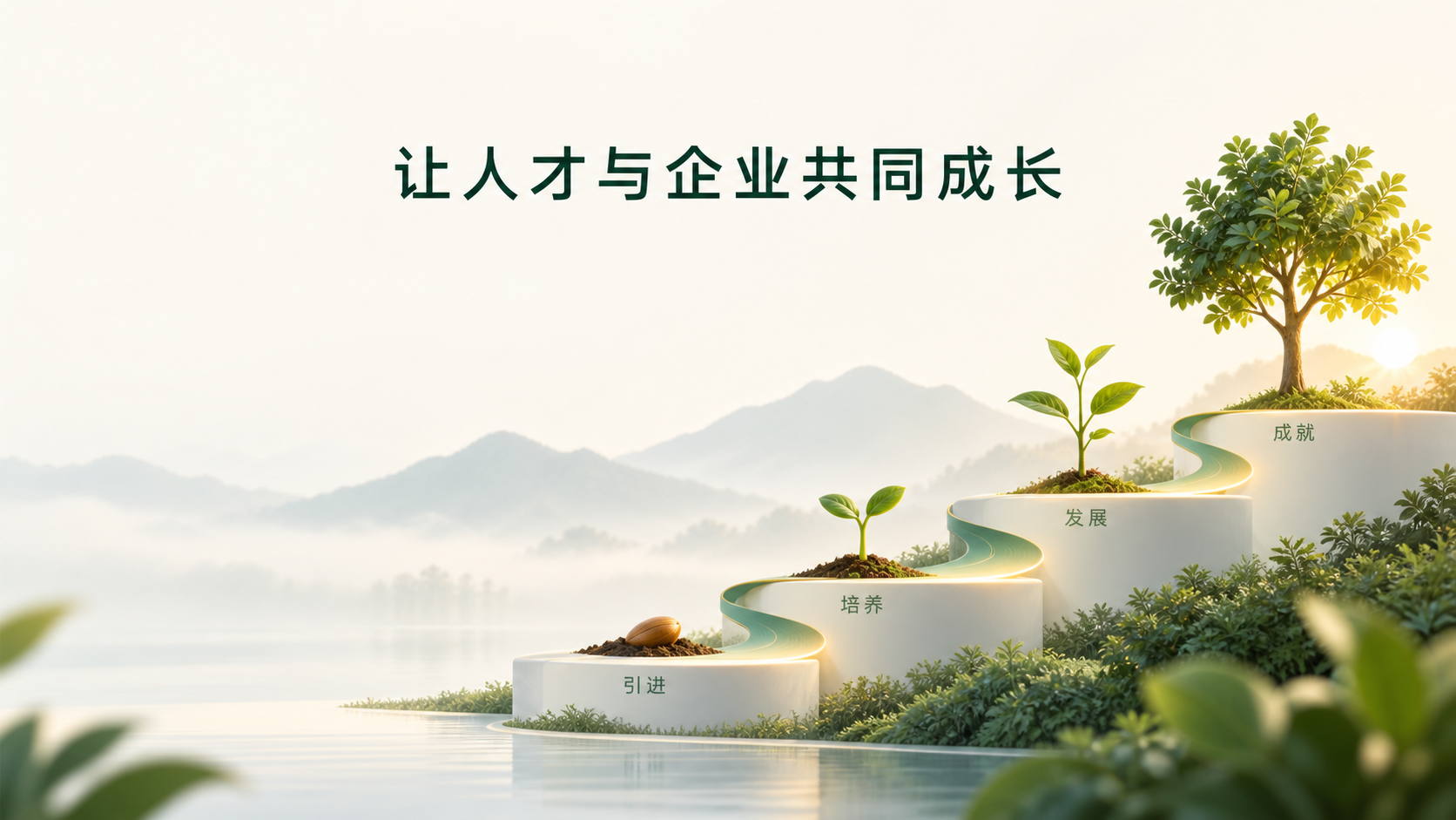 让人才与企业共同成长的人才发展阶梯
